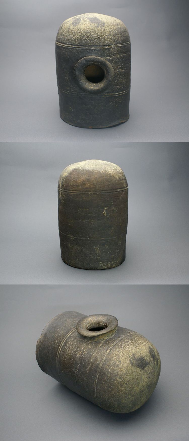 俵壺ガラスケース付き