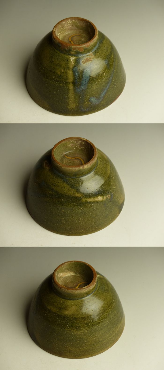明治 右衛門 日本製お茶碗　名品　アンティーク唐物　古美術品　　骨董　江戸　青磁 東京アートアンティーク2025 『Arts of Asia』展 繭山龍泉堂代表