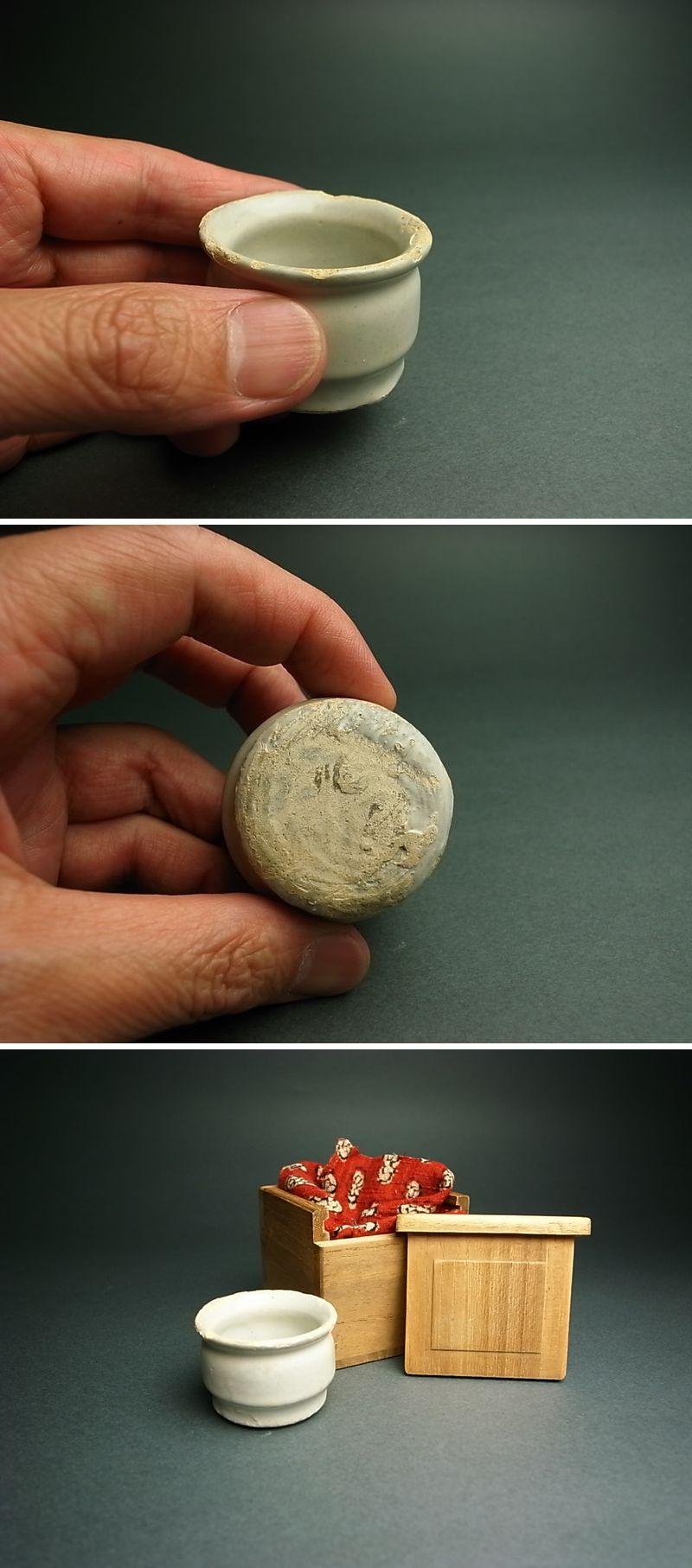 長谷雄堂 - 小さいデルフト盃 | 古美術品専門サイト fufufufu.com