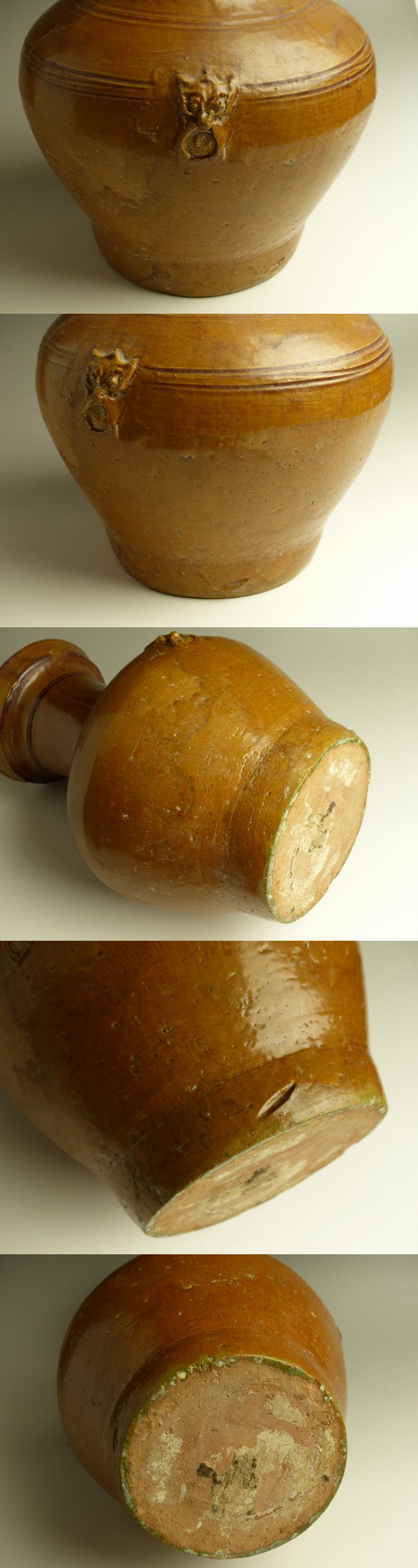 古美術 猫 - 漢 褐釉大壺 | 古美術品専門サイト fufufufu.com