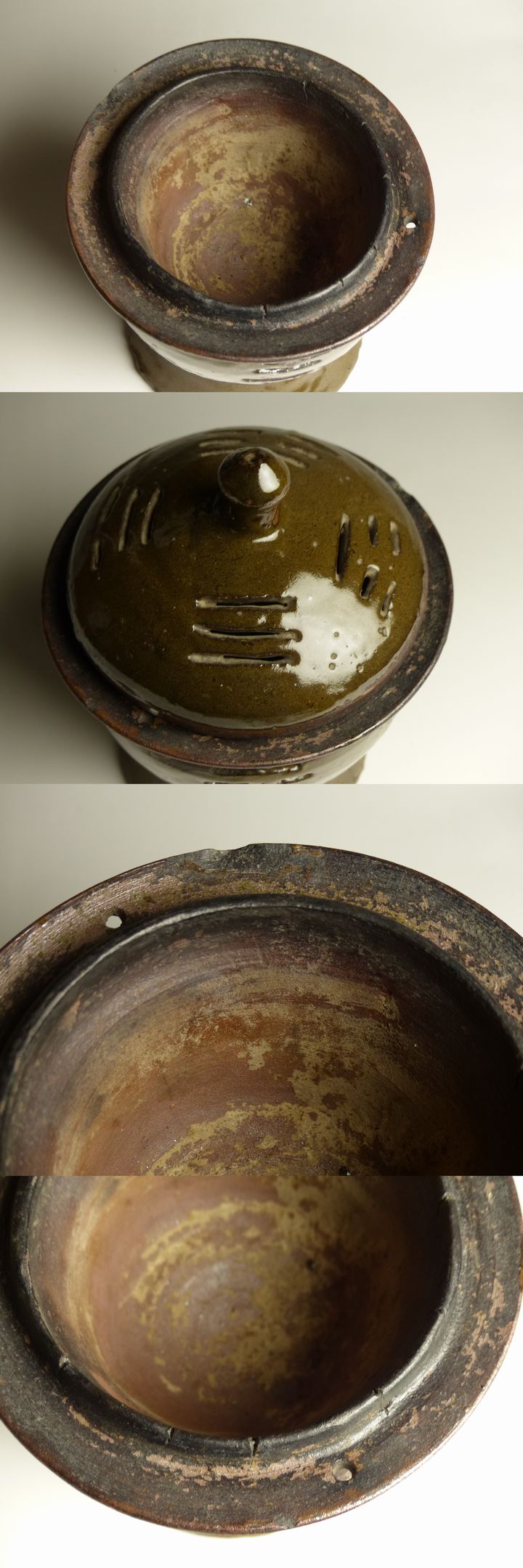 古美術 猫 - 薩摩鉄釉算木香炉 | 古美術品専門サイト fufufufu.com