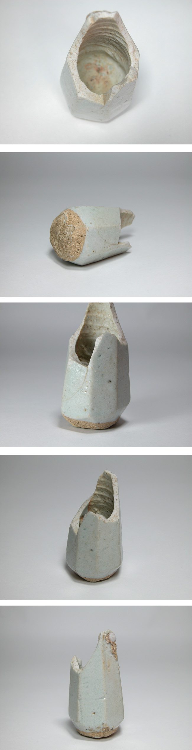 李朝　小瓶 李朝白磁面取小瓶 | 京都寺町の骨董品店 古美術いもと