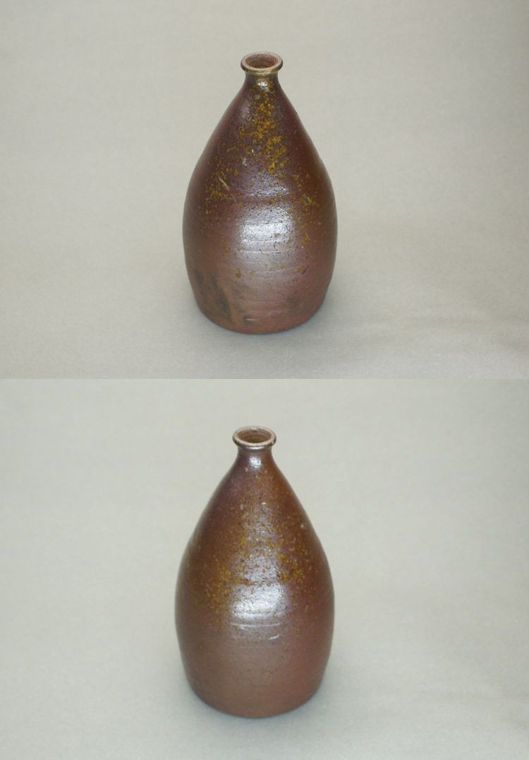 東中野 - 丹波 赤ドベ釉<br>徳利 | 古美術品専門サイト fufufufu.com