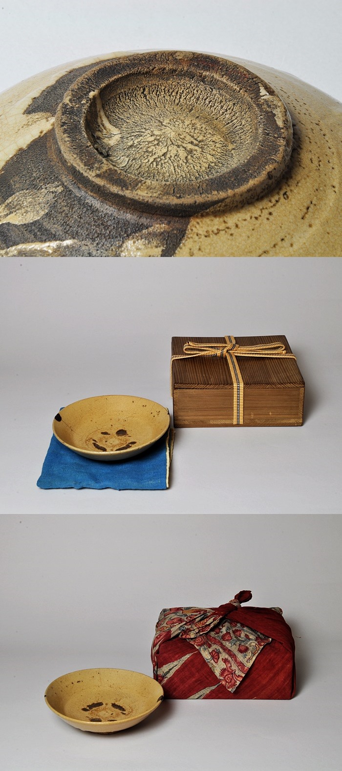 ♥☆彡　美濃焼　茶碗 　無銘　骨董　古玩 道人 赤楽茶碗 銘 是色 | 鶴田 純久の章 お話