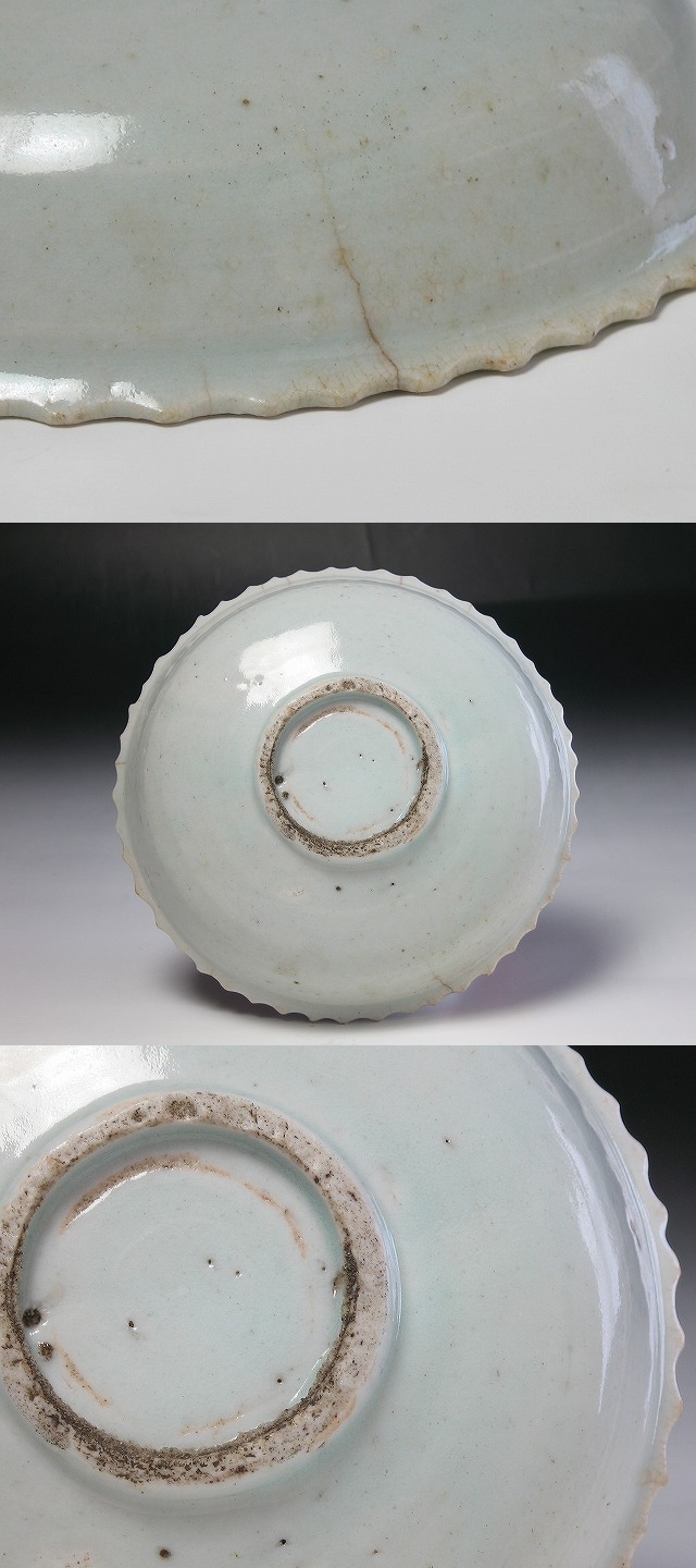古美術 三樹 - 初期伊万里 輪花皿 | 古美術品専門サイト fufufufu.com