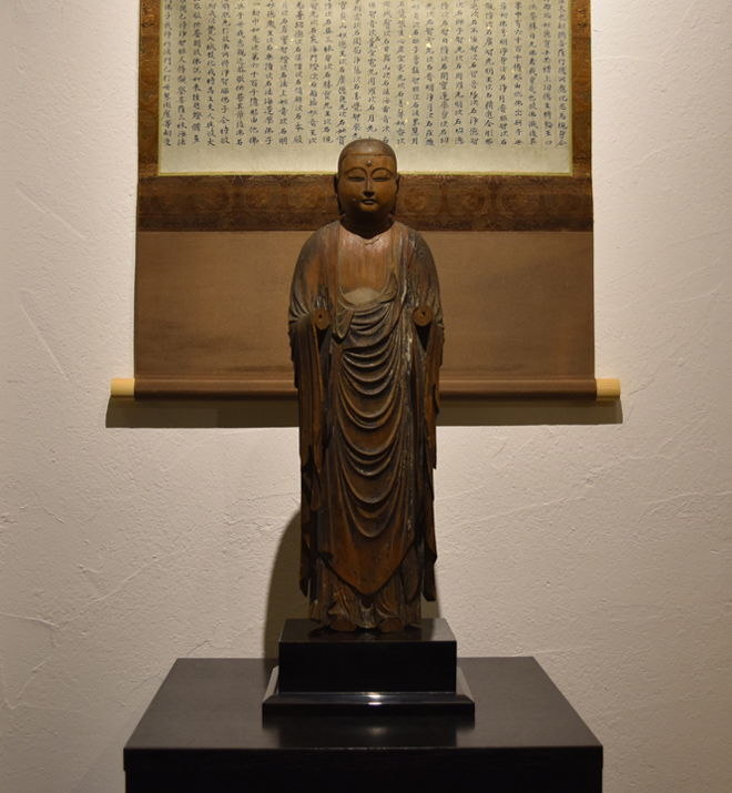 半蔵門ギャラリー - 木彫地蔵菩薩立像 | 古美術品専門サイト fufufufu.com