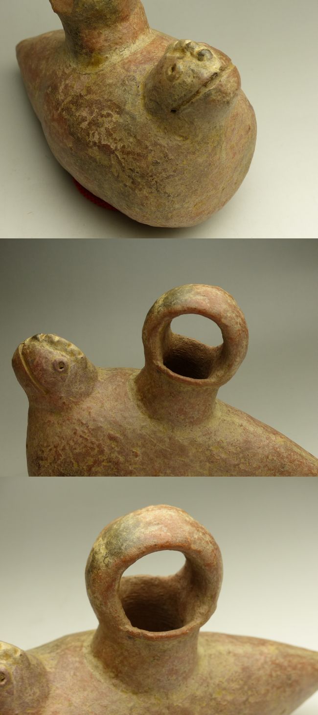 古美術 猫 - トカゲ頭の手付土器 | 古美術品専門サイト fufufufu.com 古美術 猫 - トカゲ頭の手付土器 | 古美術品専門サイト fufufufu.com