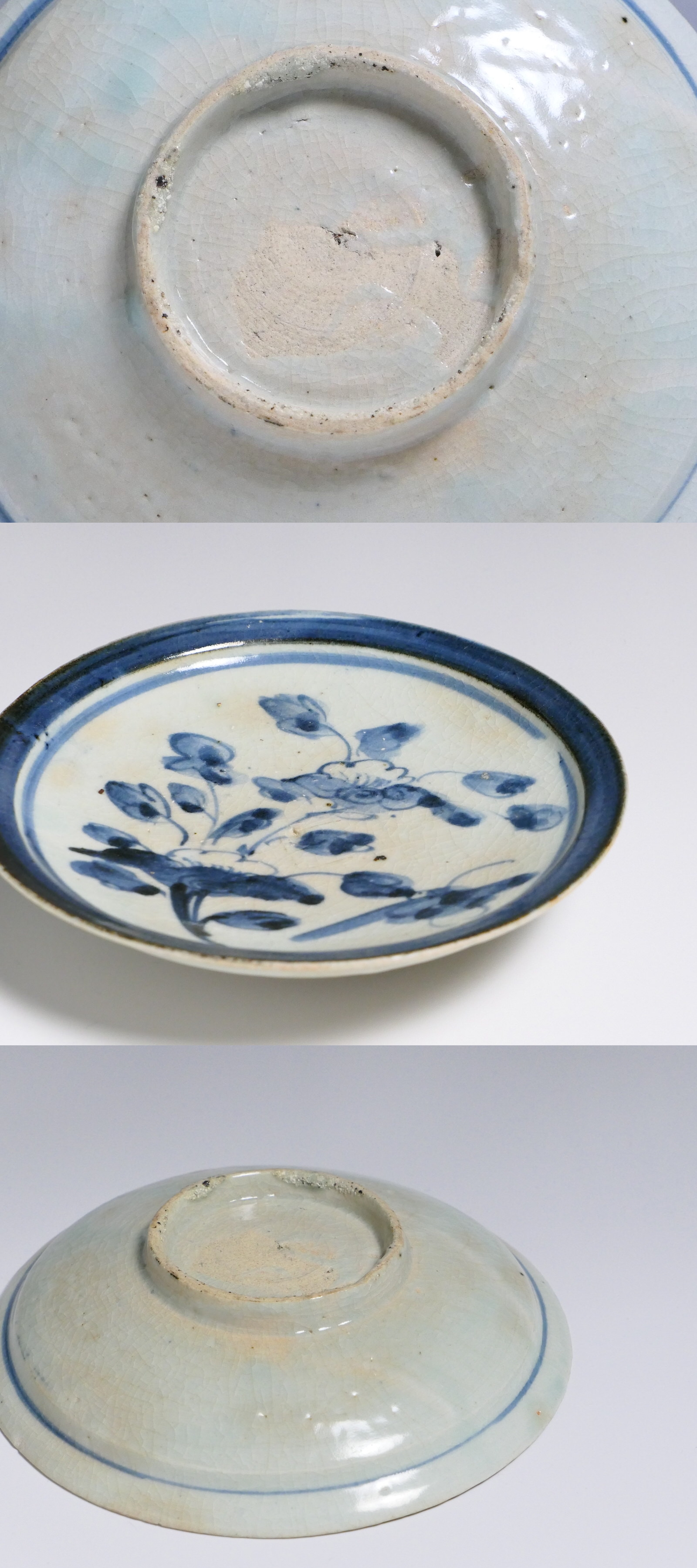 古美術 三樹 - 初期伊万里 花蝶文皿 | 古美術品専門サイト fufufufu.com