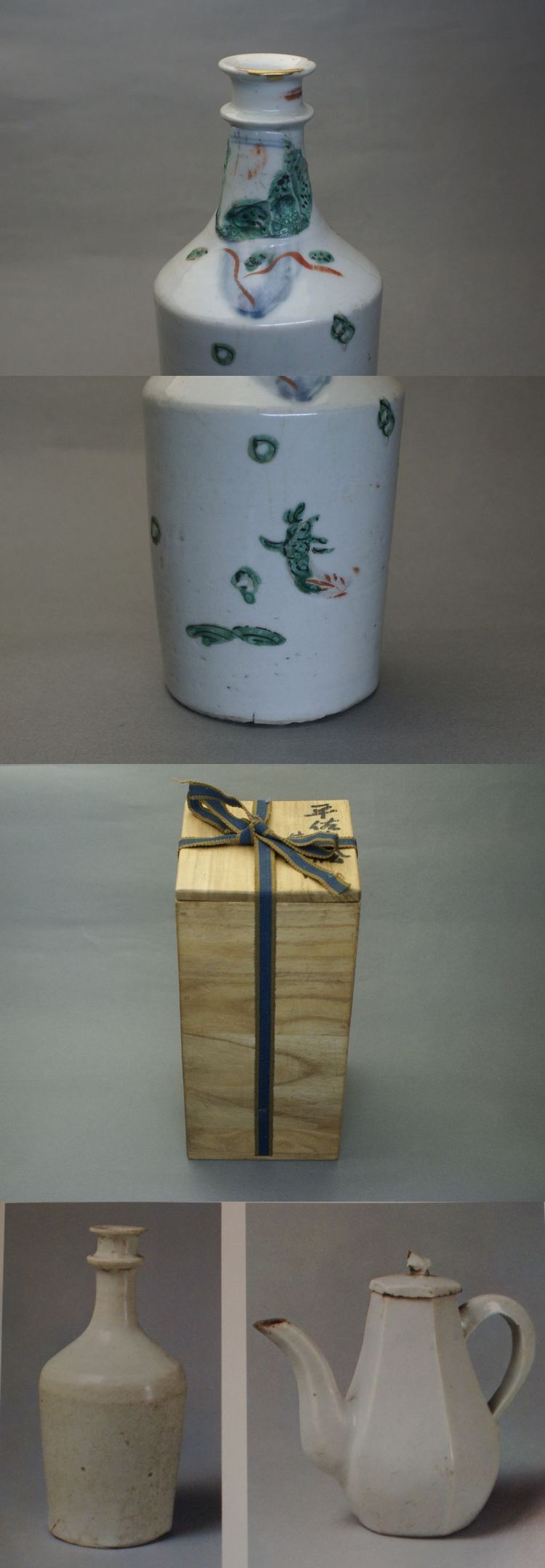 東中野 - 平佐 色絵 瓶 | 古美術品専門サイト fufufufu.com