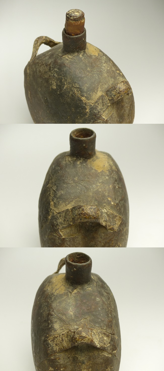古美術 猫 - 李朝紙貼水筒 | 古美術品専門サイト fufufufu.com