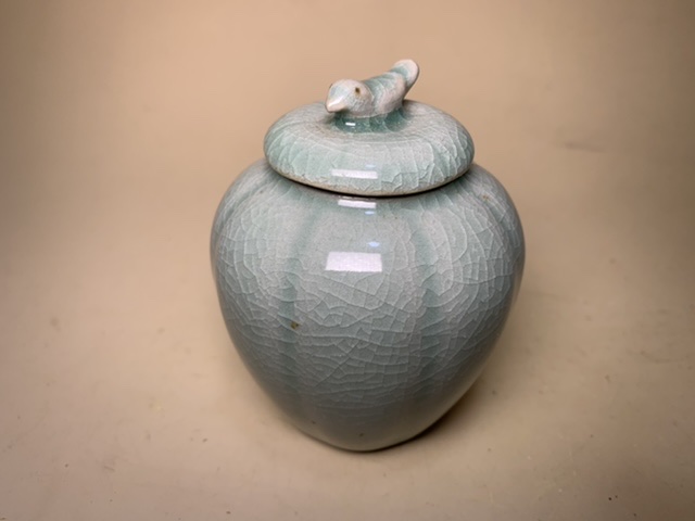 ギャラリー辰巳 - 高麗青磁 茶入 | 古美術品専門サイト fufufufu.com