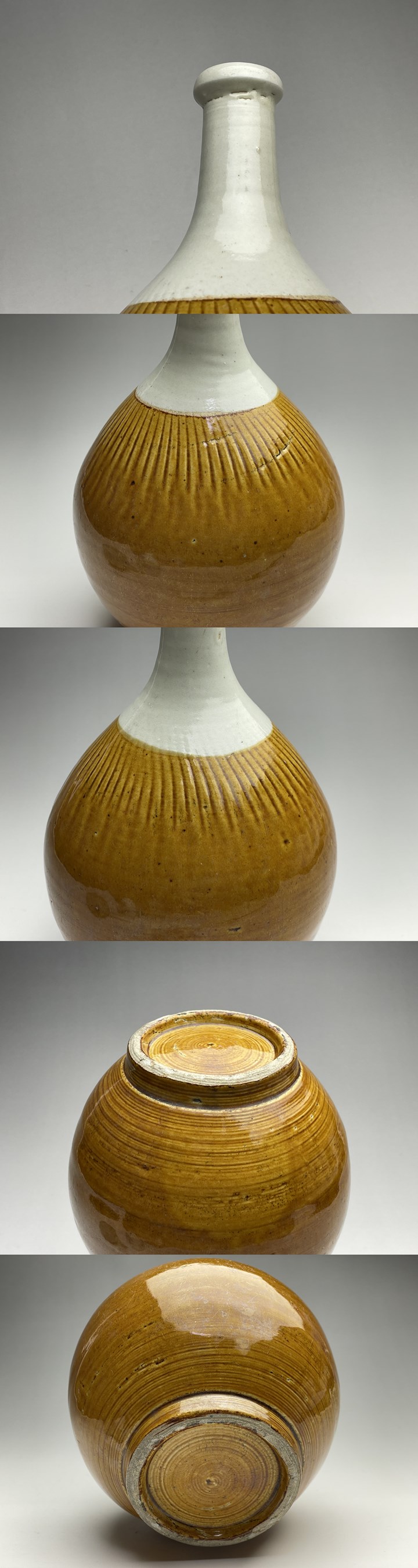 古美術 猫 - 平戸掛分徳利 | 古美術品専門サイト fufufufu.com