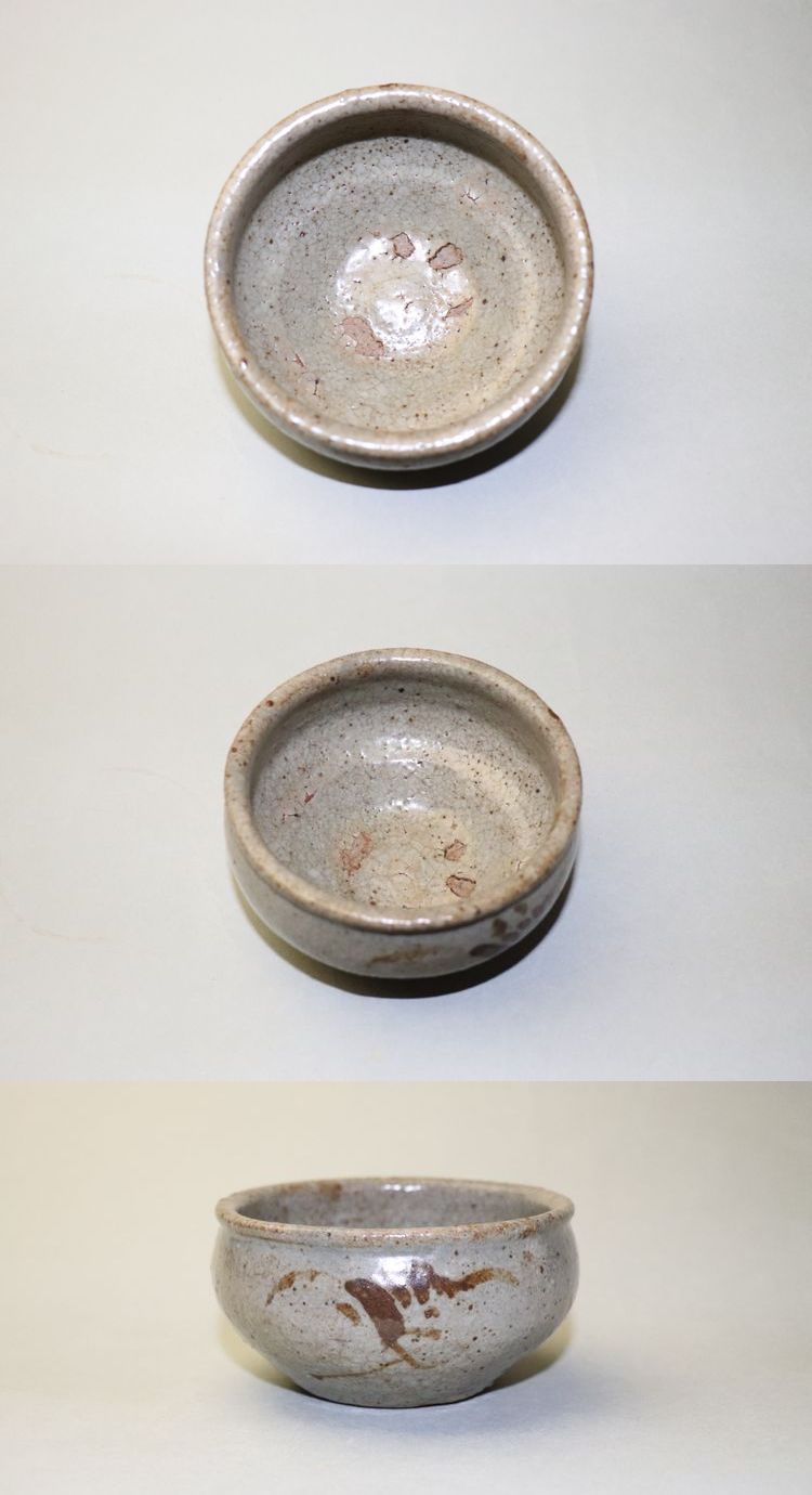 東中野 - 李朝 鉄絵 盃 | 古美術品専門サイト fufufufu.com