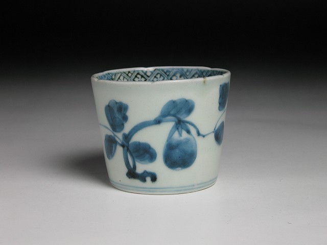古美術 三樹 - 古伊万里 茄子文蕎麦猪口 | 古美術品専門サイト