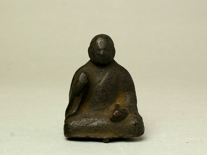 かいだ古美術 - 銅造僧形坐像 | 古美術品専門サイト fufufufu.com