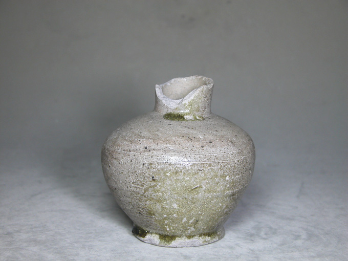 猿投     自然釉 壺     花器 花活け 花生け 渡邊美術店 - 猿投小壺 | 古美術品専門サイト fufufufu.com