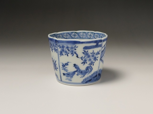 古美術 三樹 - 古伊万里 鶏文蕎麦猪口 | 古美術品専門サイト fufufufu.com