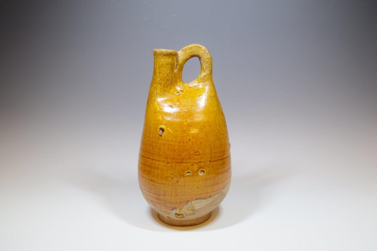 大熊美術 - 褐釉鶏冠壺 | 古美術品専門サイト fufufufu.com