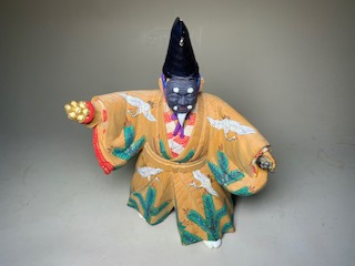 ギャラリー辰巳 - 松永龍山 三番叟／箱付き | 古美術品専門サイト