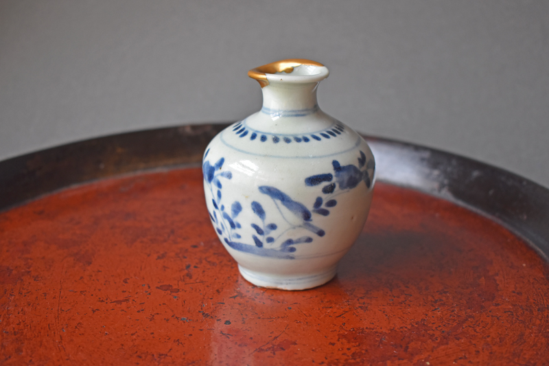 TAになります、　初期伊万里　徳利　古美術　骨董品 楽天市場】骨董○初期伊万里染付網手徳利○ | 江戸初期-17世紀頃 | 口