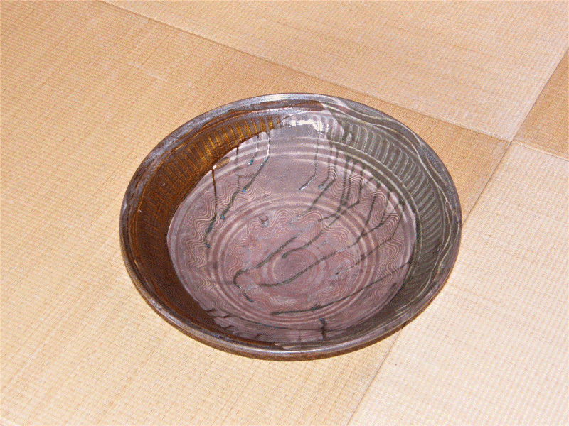 冨江洗心堂 - 二彩唐津大平鉢 | 古美術品専門サイト fufufufu.com