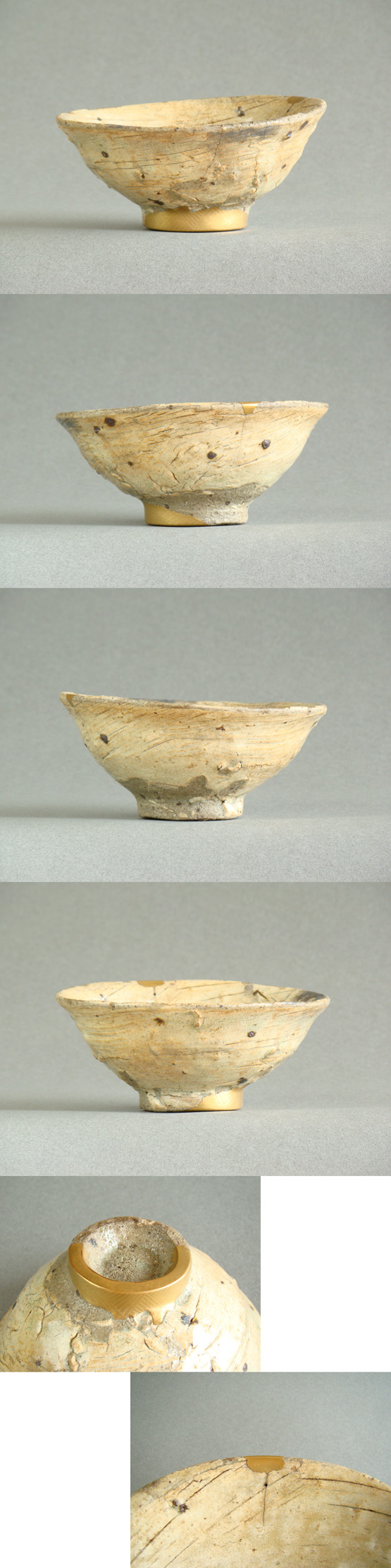 古童 - 鶏龍山 刷毛目 小服茶碗 | 古美術品専門サイト fufufufu.com