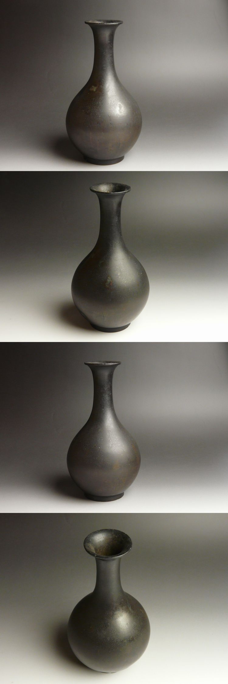 古美術 猫 - 銅製高野形水瓶 | 古美術品専門サイト fufufufu.com