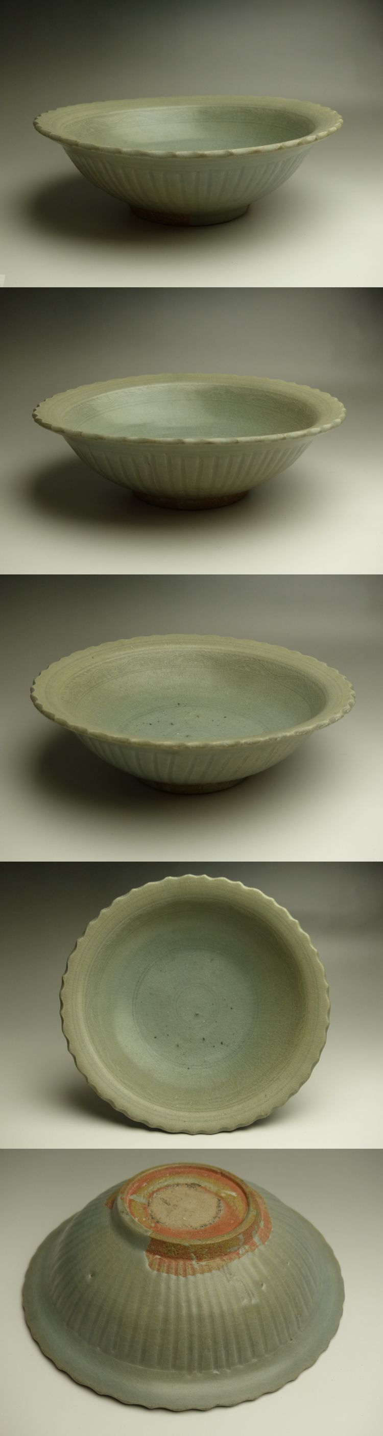 古美術 猫 - 宋胡録青磁輪花皿 | 古美術品専門サイト fufufufu.com