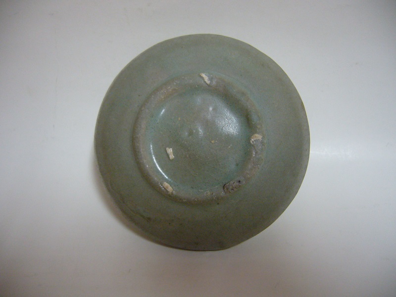 古美術 藤島 - 高麗青磁雲鶴油壷 | 古美術品専門サイト fufufufu.com