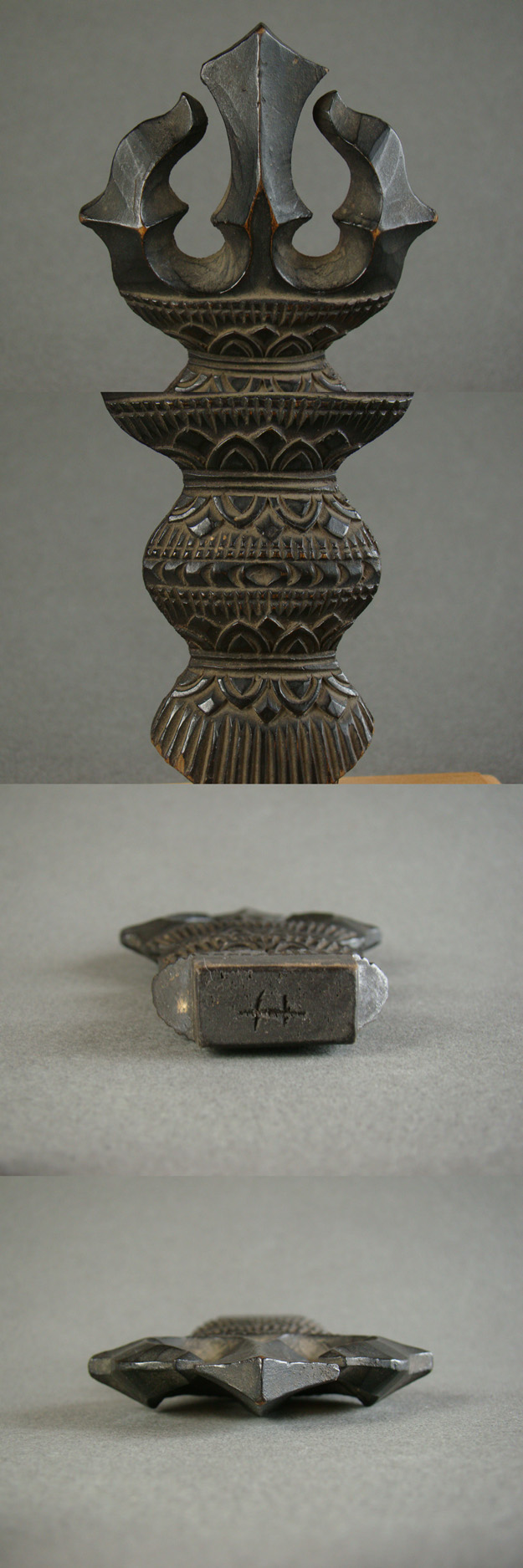 古童 - 木製三鈷杵 | 古美術品専門サイト fufufufu.com