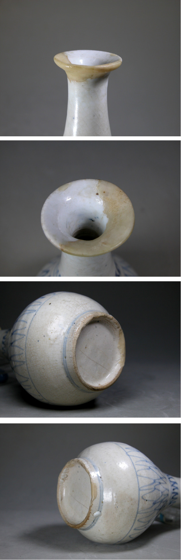 渡邊美術店 - 初期伊万里 網目文徳利 | 古美術品専門サイト fufufufu.com